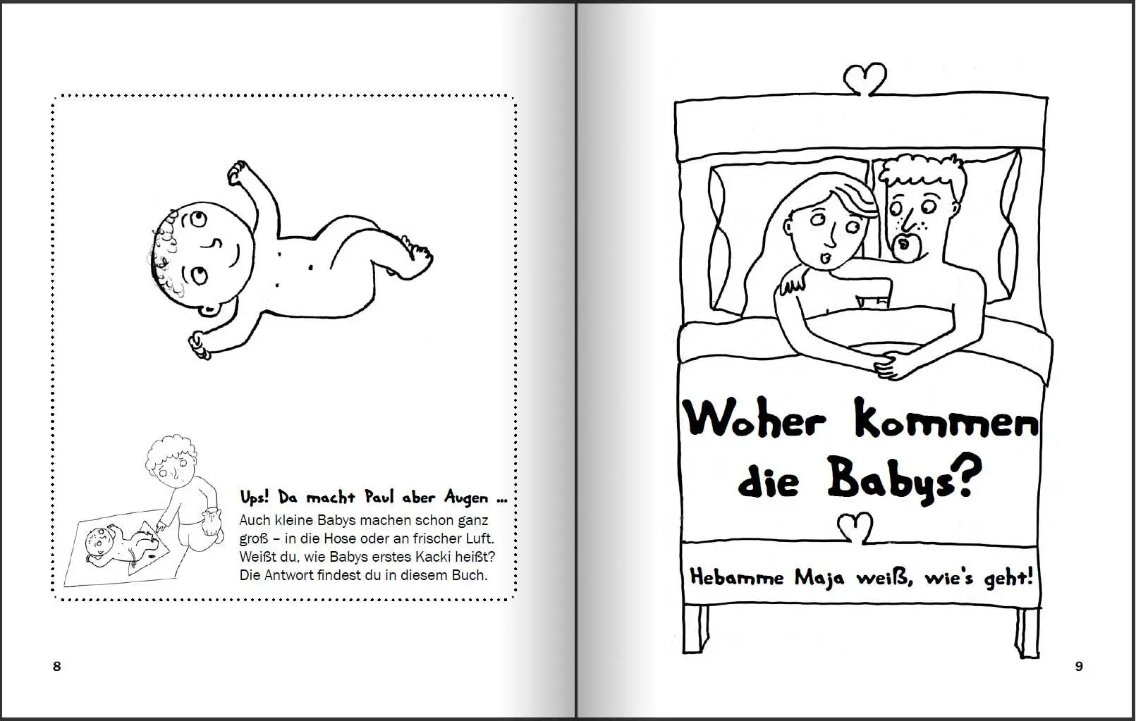 Bild: 9783990820940 | Das große Storchenmalbuch - Mach's dir bunt! Hebammenwissen für...