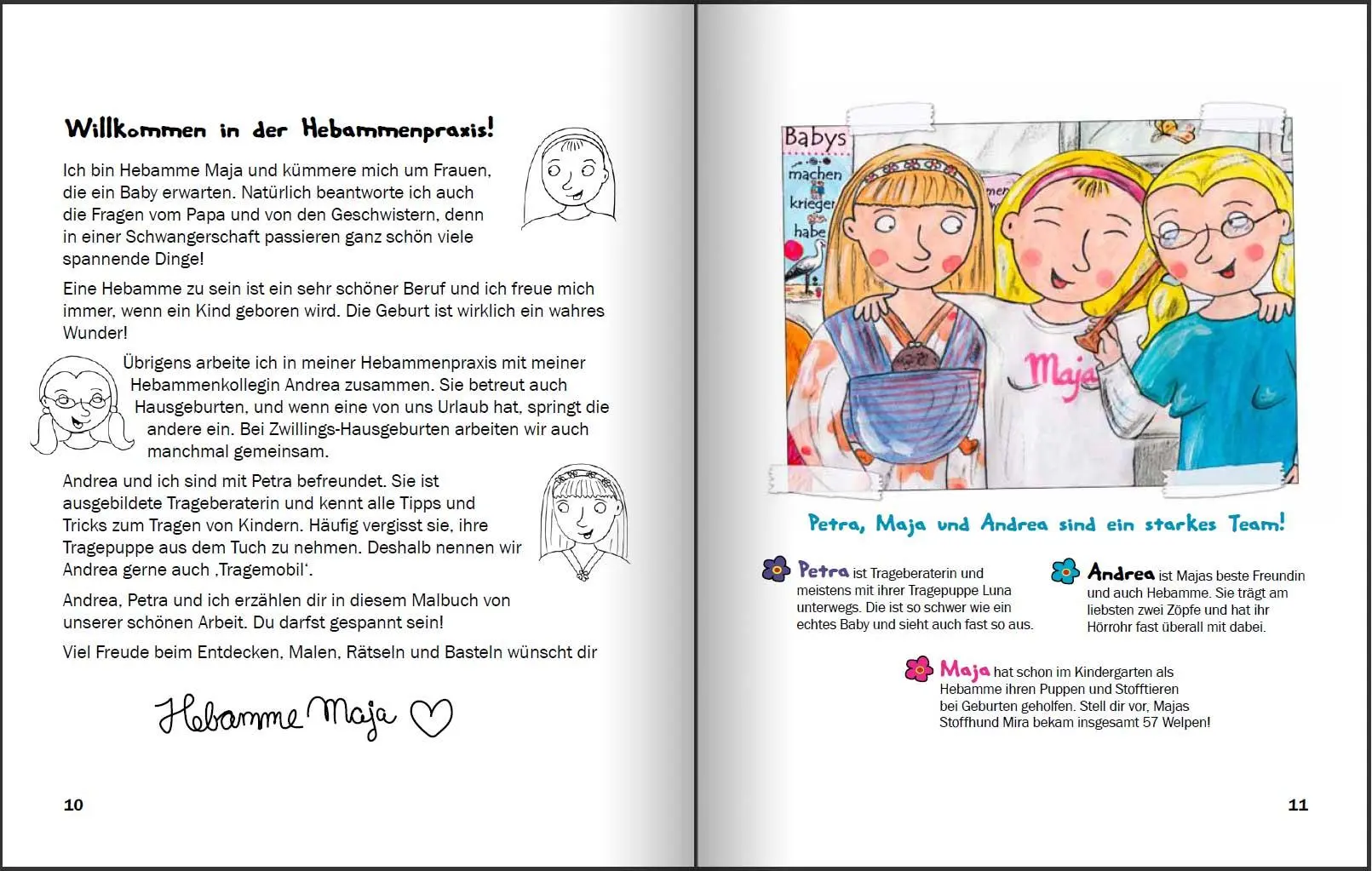 Bild: 9783990820940 | Das große Storchenmalbuch - Mach's dir bunt! Hebammenwissen für...