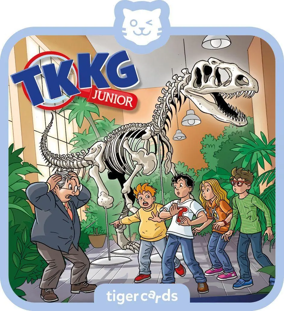 Cover: 4260535481040 | tigercard - TKKG Junior - Folge 5: Dino-Diebe | Deutsch | 2019