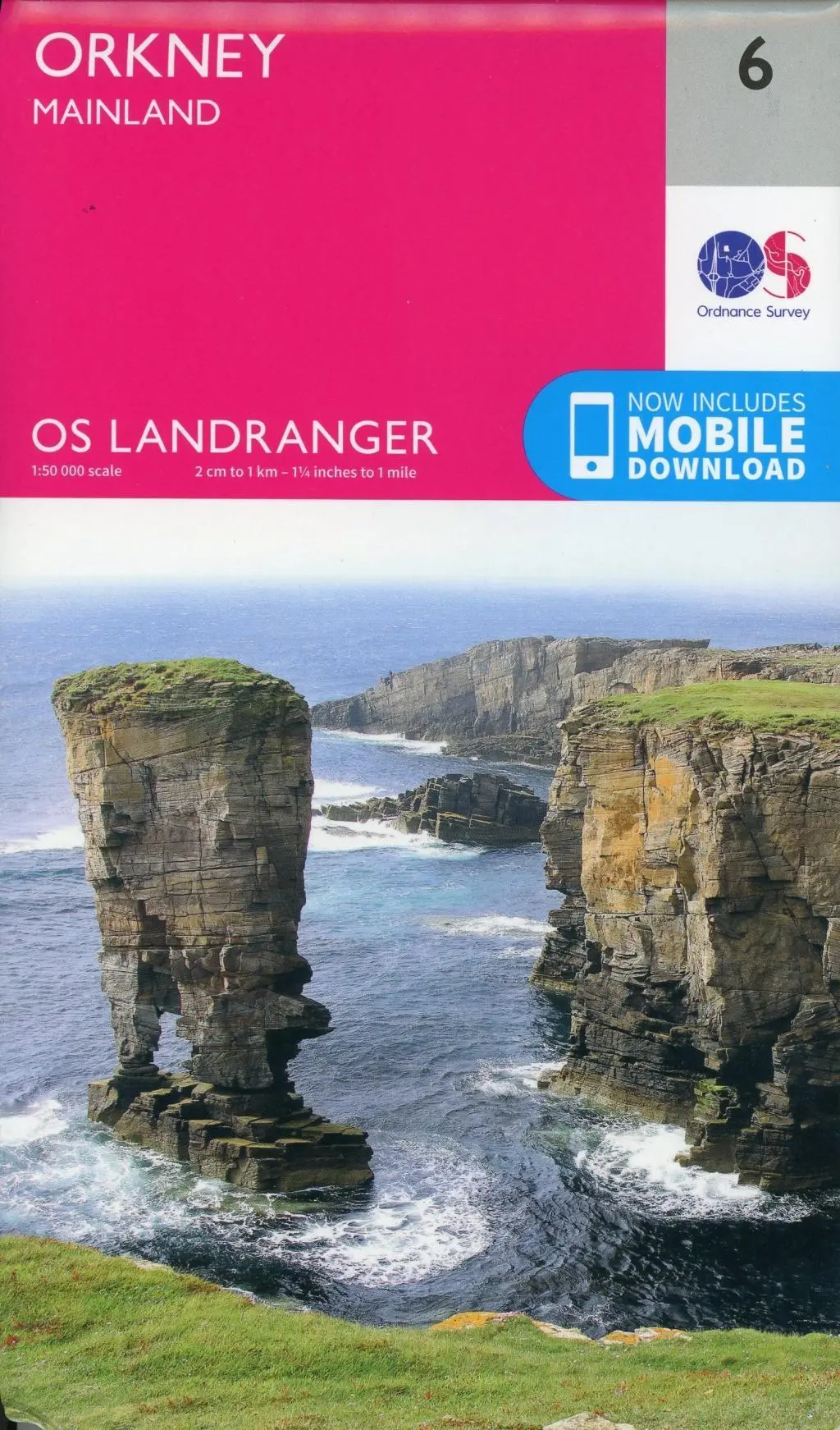 Cover: 9780319261040 | Orkney - Mainland | Ordnance Survey | (Land-)Karte | OS Landranger Map