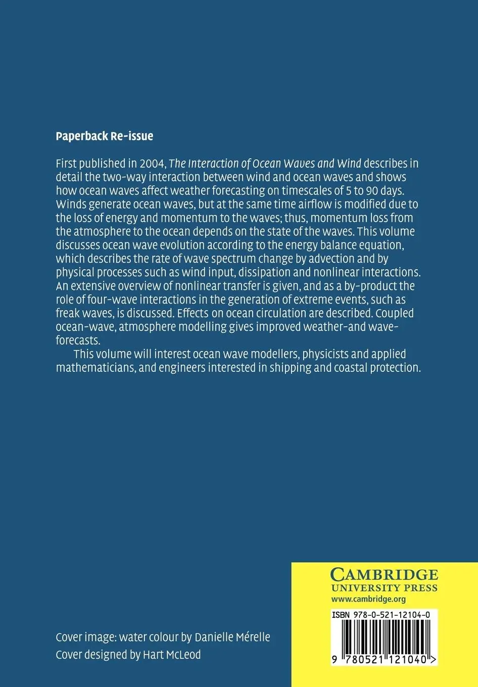 Rückseite: 9780521121040 | The Interaction of Ocean Waves and Wind | Peter Janssen (u. a.) | Buch