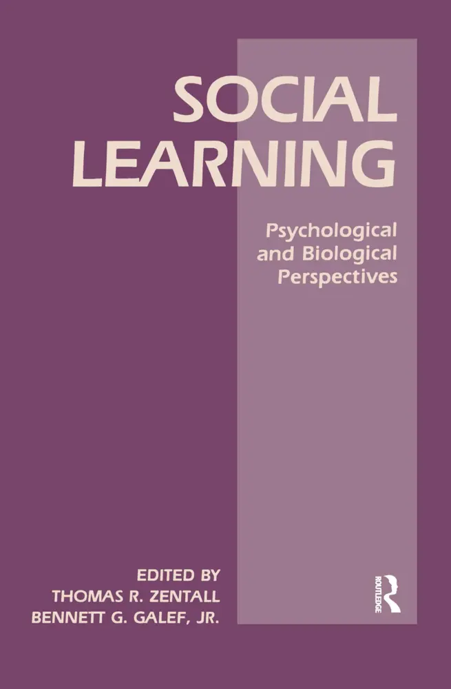 Cover: 9780805801040 | Social Learning | Psychological and Biological Perspectives | Buch