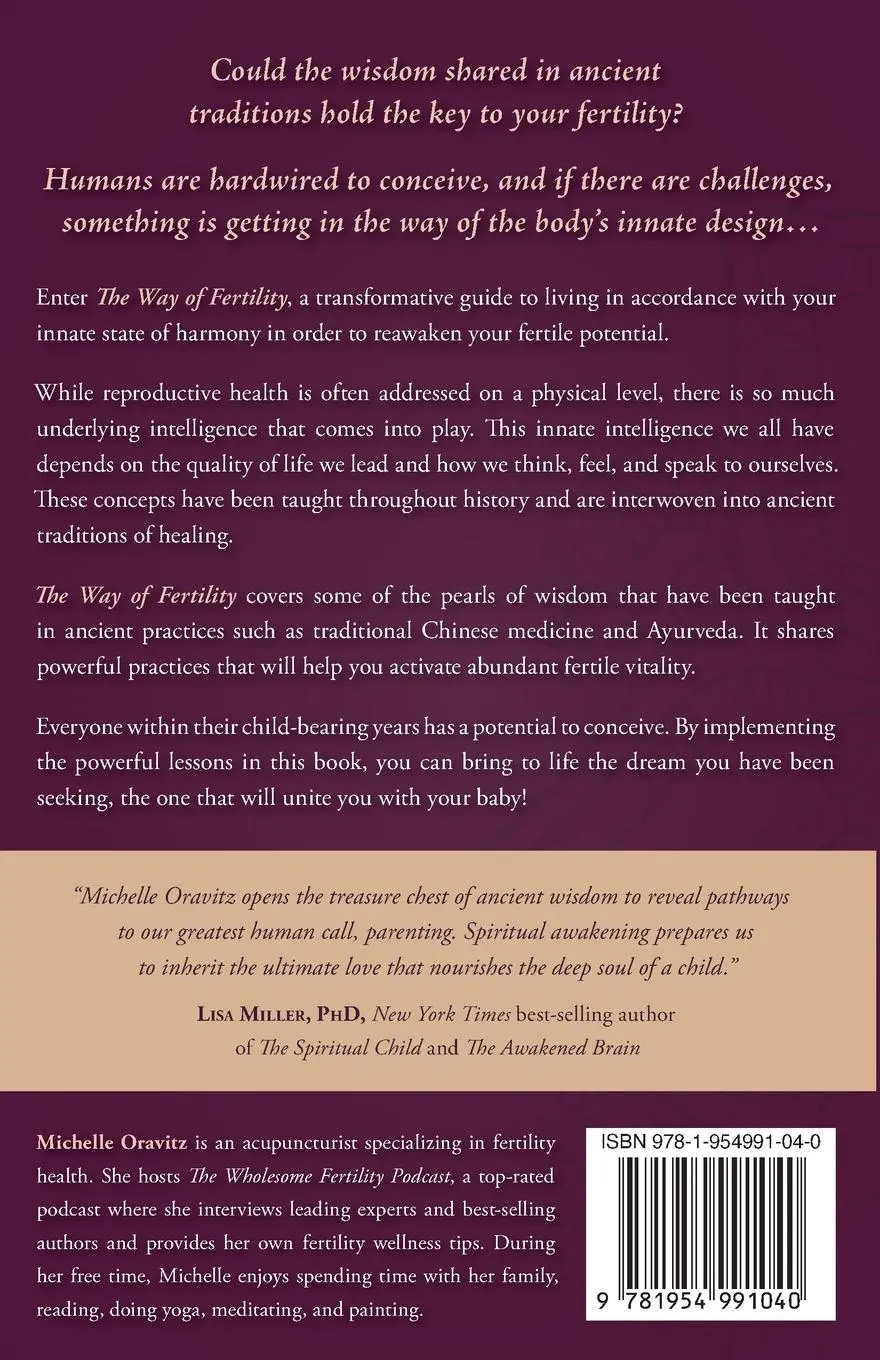 Rückseite: 9781954991040 | The Way of Fertility | Michelle Oravitz | Taschenbuch | Englisch