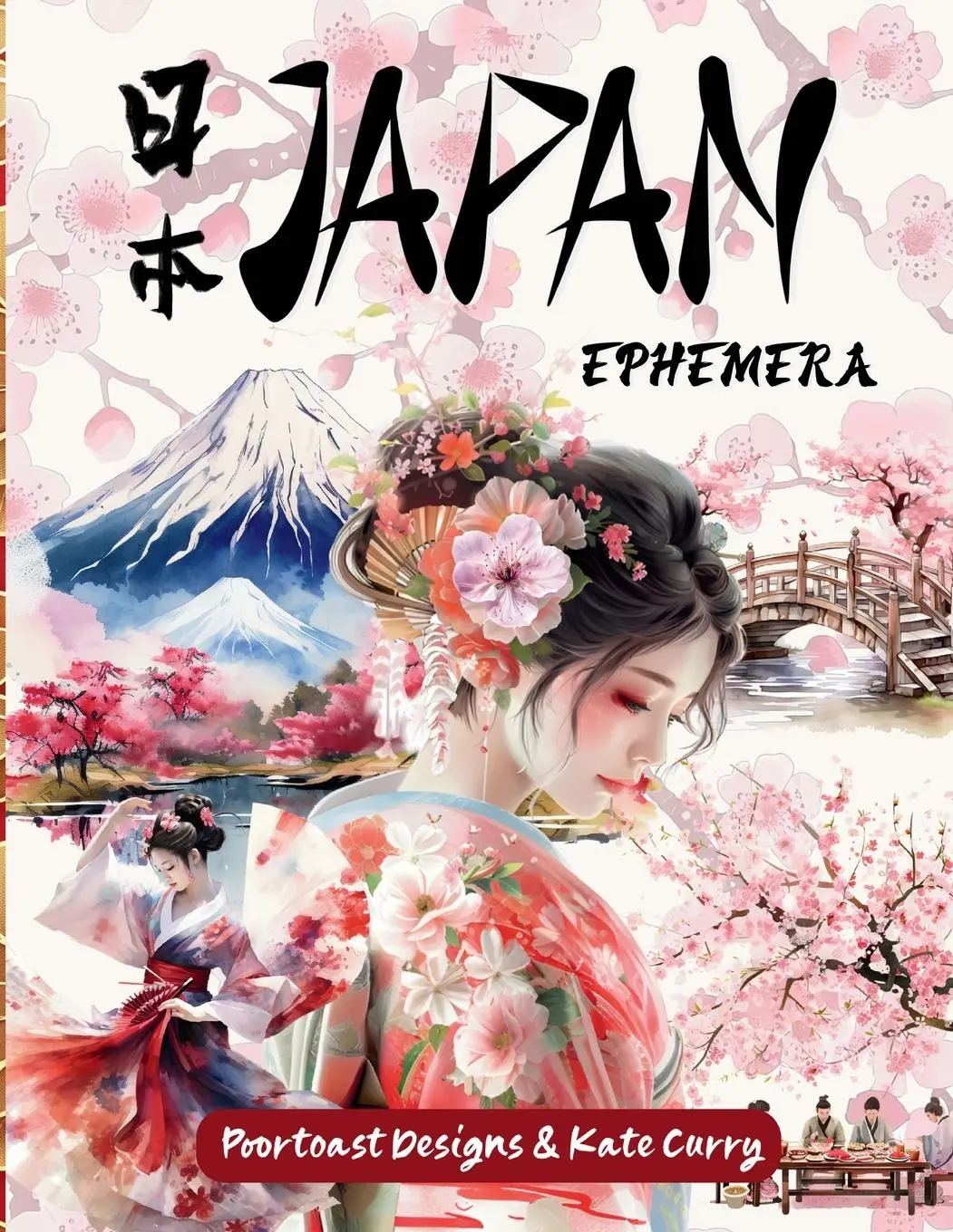 Cover: 9783394661040 | Japan Ephemera | Poortoast Designs (u. a.) | Taschenbuch | Englisch
