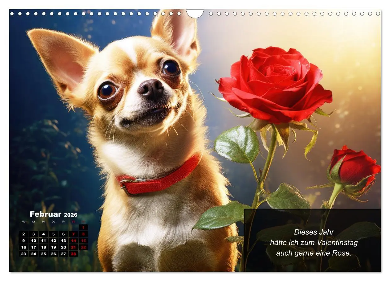Bild: 9783457401040 | Lustige Chihuahua-Momente (Wandkalender 2026 DIN A3 quer), CALVENDO...