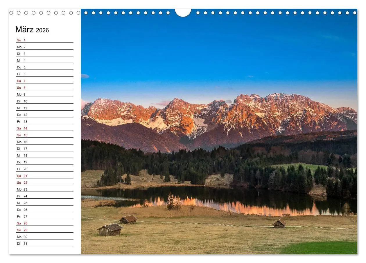 Bild: 9783457881040 | Atemberaubende Alpenwelt (Wandkalender 2026 DIN A3 quer), CALVENDO...