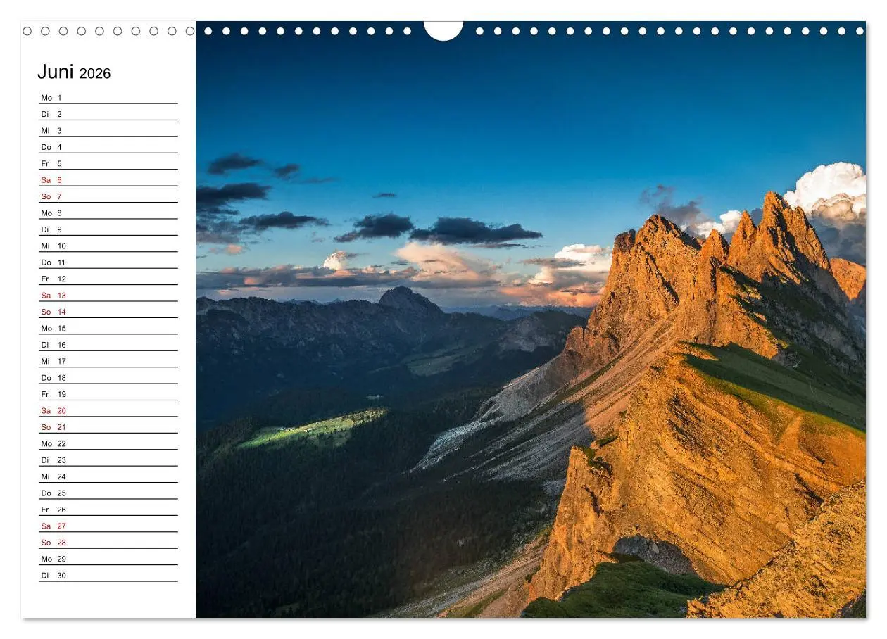 Bild: 9783457881040 | Atemberaubende Alpenwelt (Wandkalender 2026 DIN A3 quer), CALVENDO...