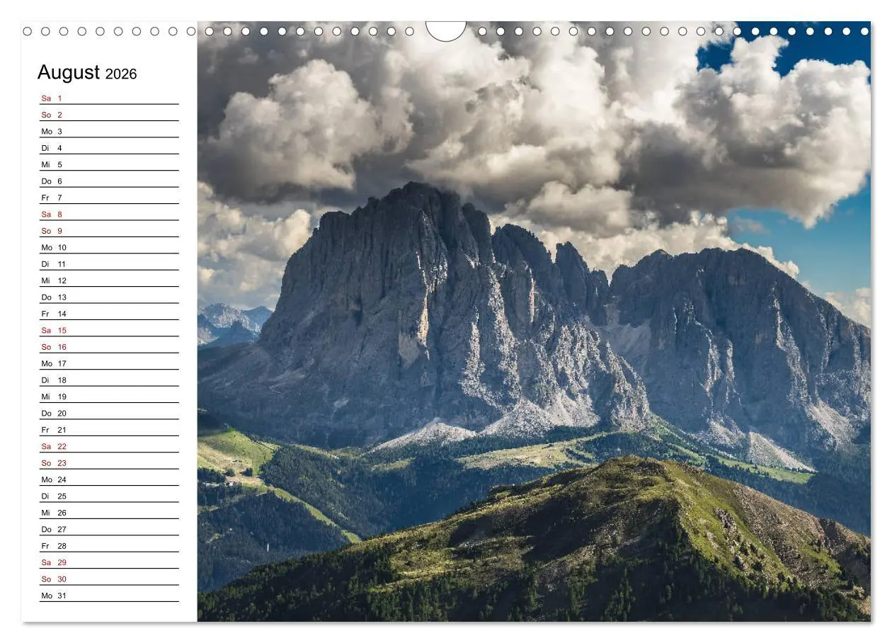 Bild: 9783457881040 | Atemberaubende Alpenwelt (Wandkalender 2026 DIN A3 quer), CALVENDO...