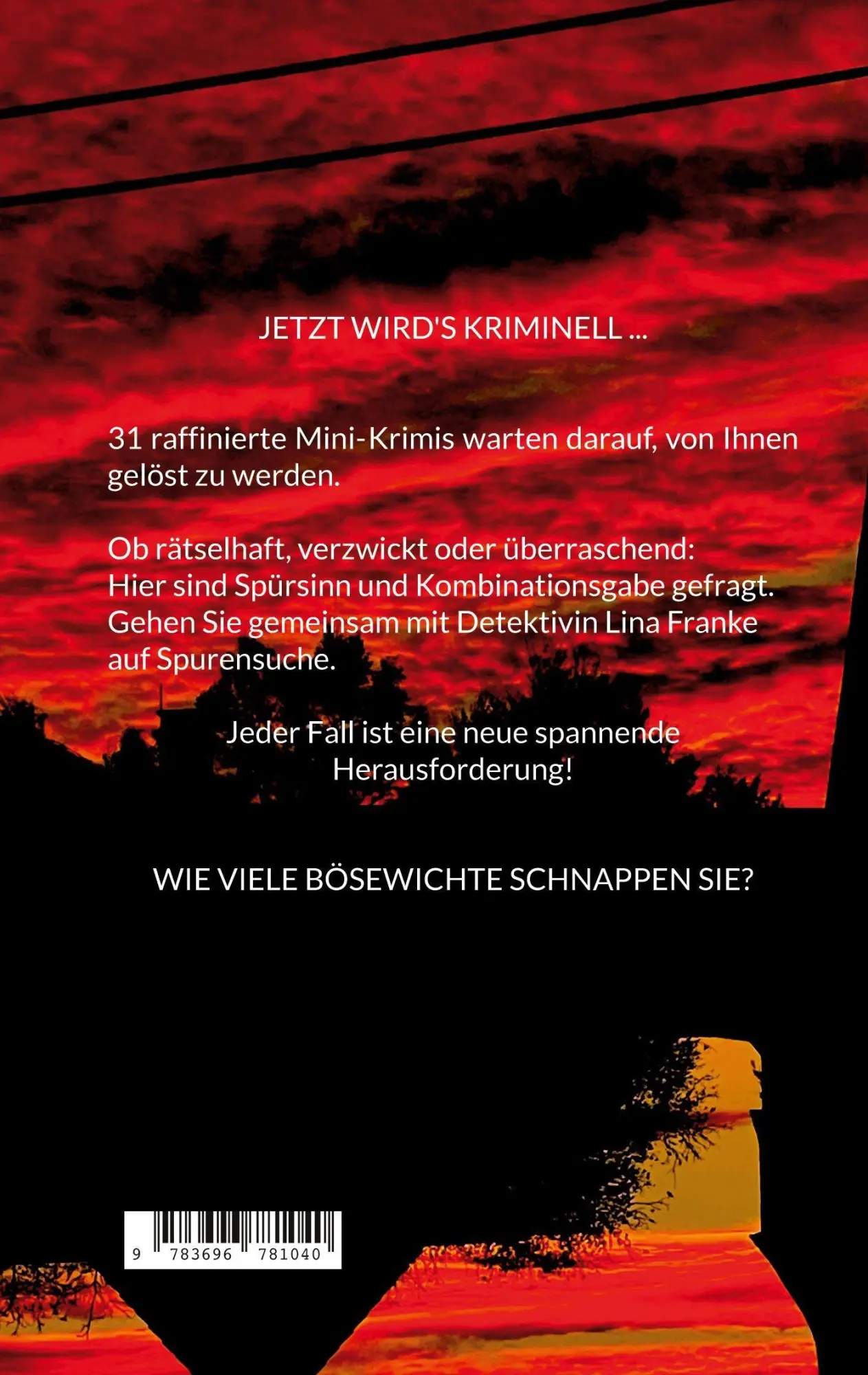 Rückseite: 9783696781040 | Detektivin Lina Franke ermittelt | 31 Mini-Krimis zum Miträtseln