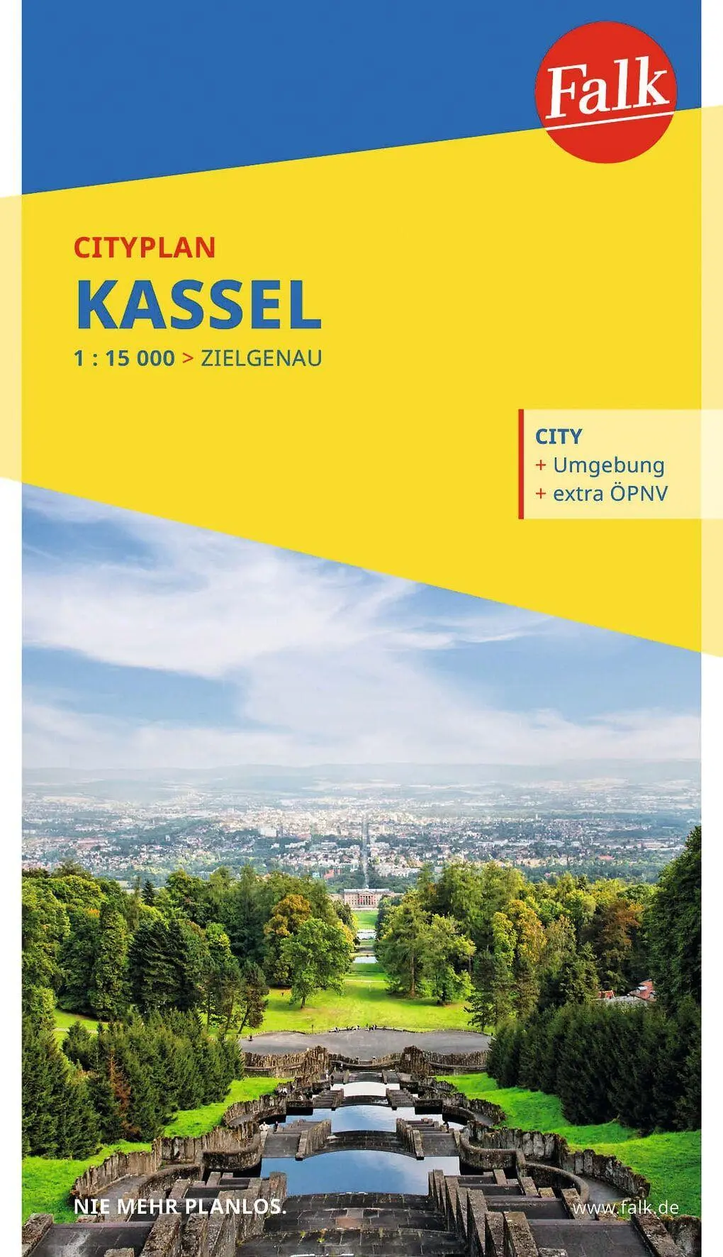 Cover: 9783827901040 | Falk Cityplan Kassel 1:15.000 | (Land-)Karte | Falk Citypläne | 2025