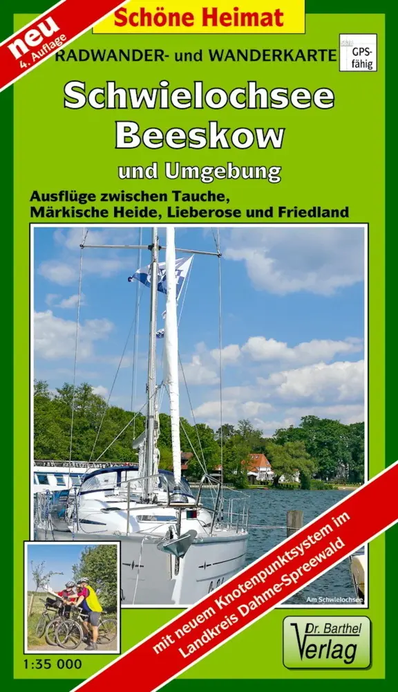 Cover: 9783895911040 | Schwielochsee, Beeskow und Umgebung 1 : 35 000. Radwander-und...