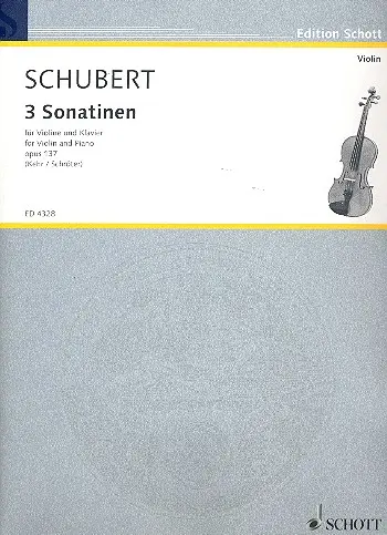Cover: 9790001051040 | Sonatines(3) Op.137 | Franz Schubert | Buch | Schott Music