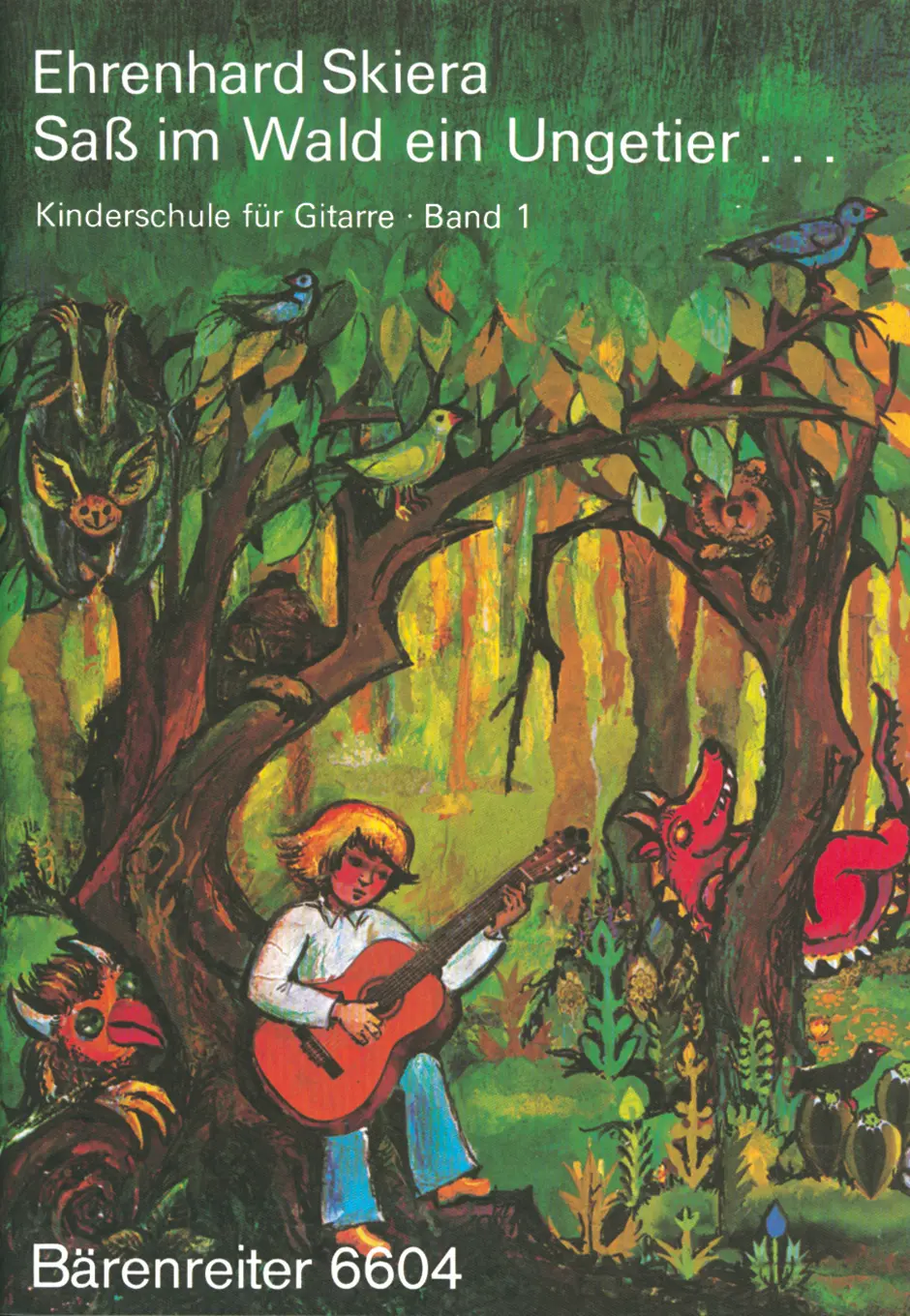 Cover: 9790006481040 | Guitar Method for Children Bk1 German | Ehrenhard Skiera | Partitur