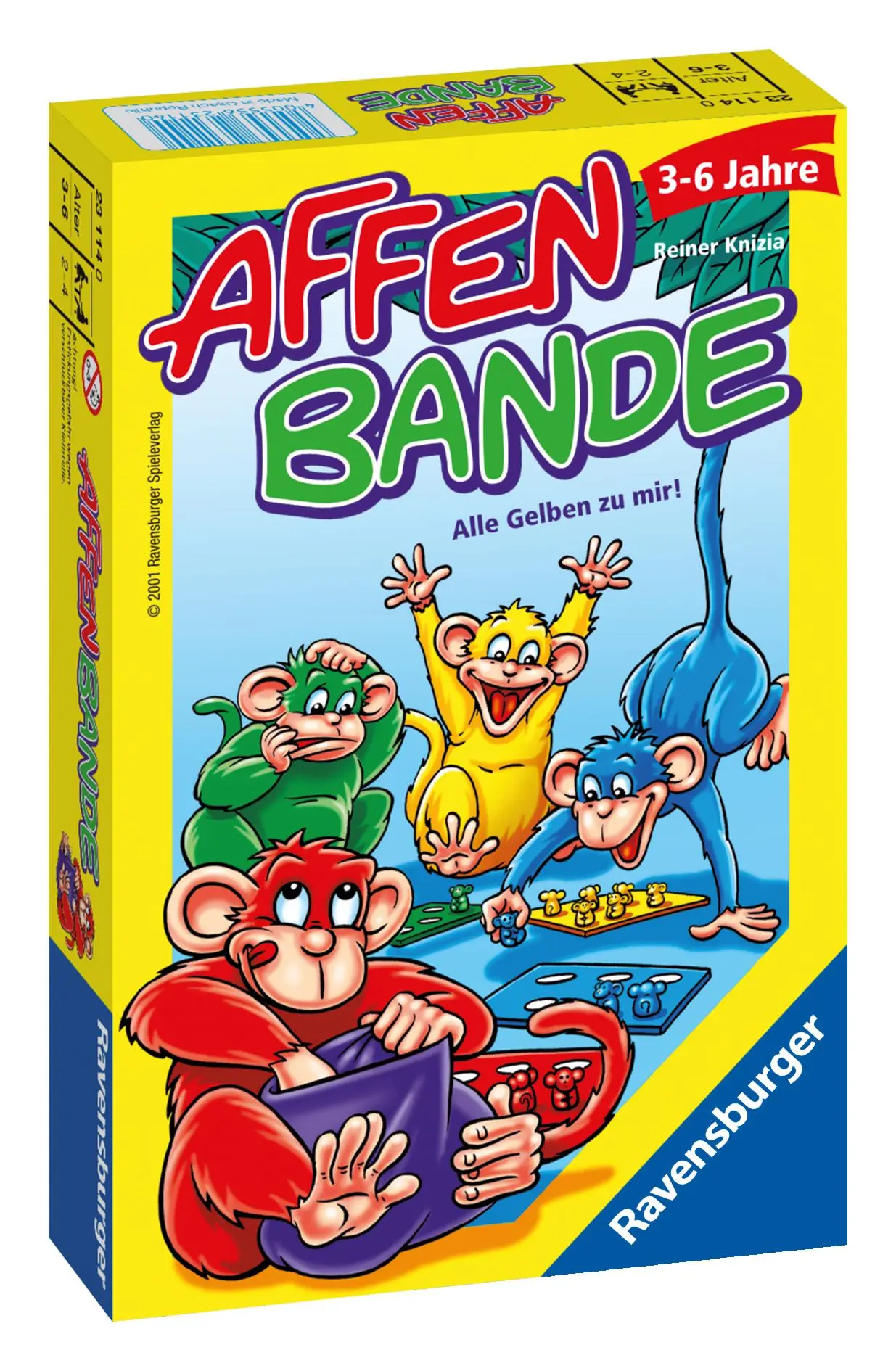 Cover: 4005556231140 | Affenbande | Alle Gelben zu mir! | Spiel | 23114 | Deutsch | 2001