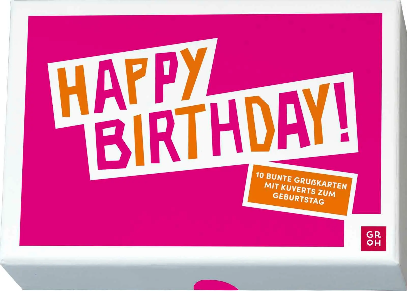 Cover: 4036442011140 | Happy Birthday! 10 bunte Grußkarten mit Kuverts zum Geburtstag | Buch