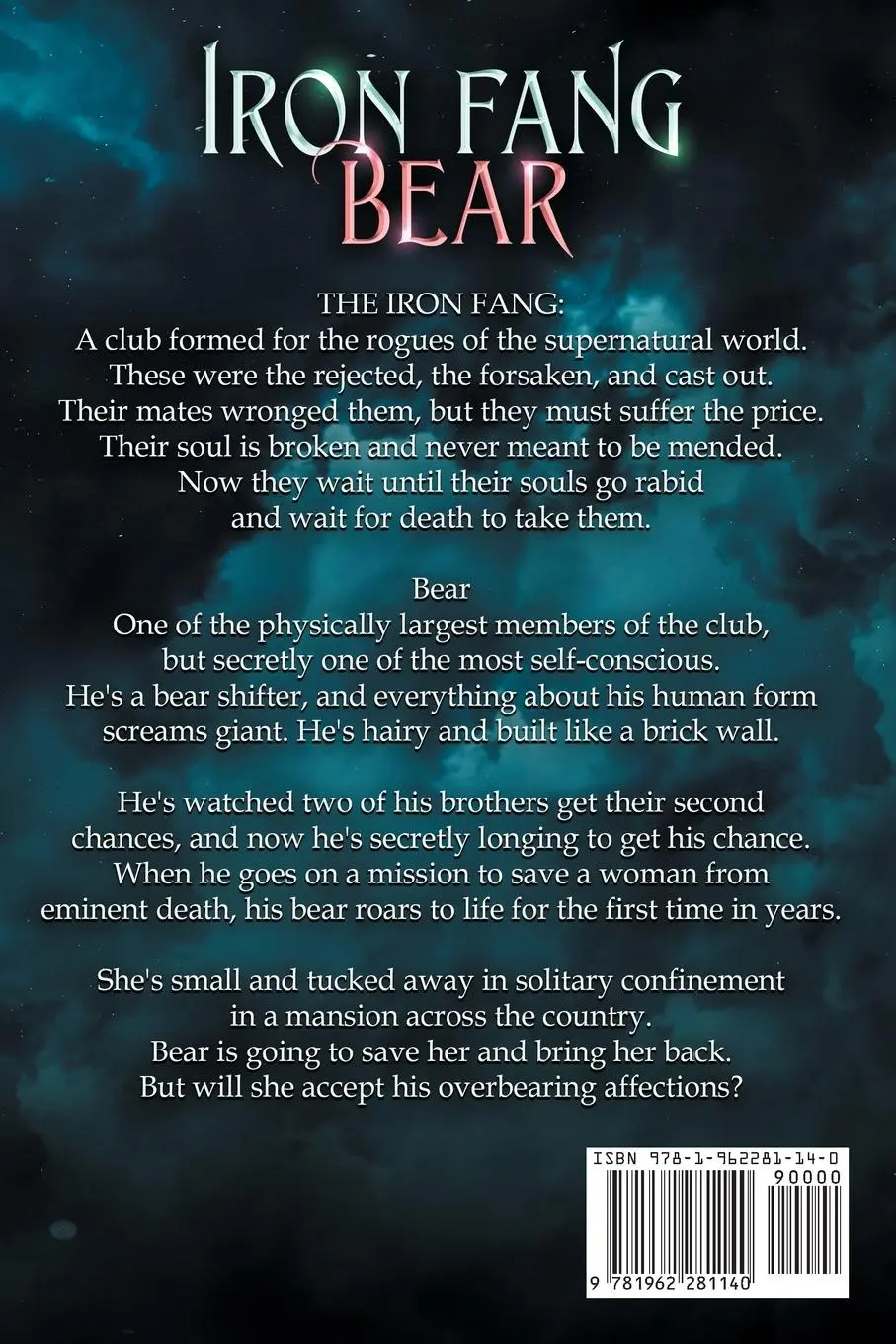 Rückseite: 9781962281140 | Bear | Foxx | Taschenbuch | Englisch | 2024 | Foxx Fantasy Publishing