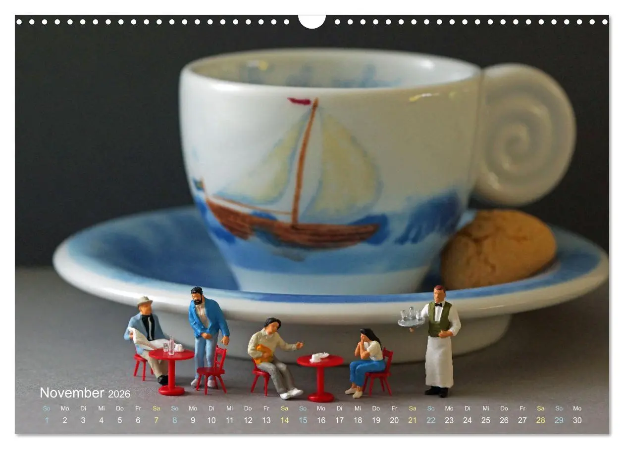 Bild: 9783457321140 | Das geheime Leben von Miniatur-Figuren (Wandkalender 2026 DIN A3...