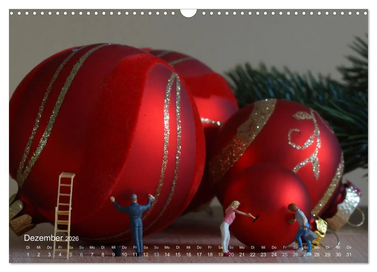 Bild: 9783457321140 | Das geheime Leben von Miniatur-Figuren (Wandkalender 2026 DIN A3...