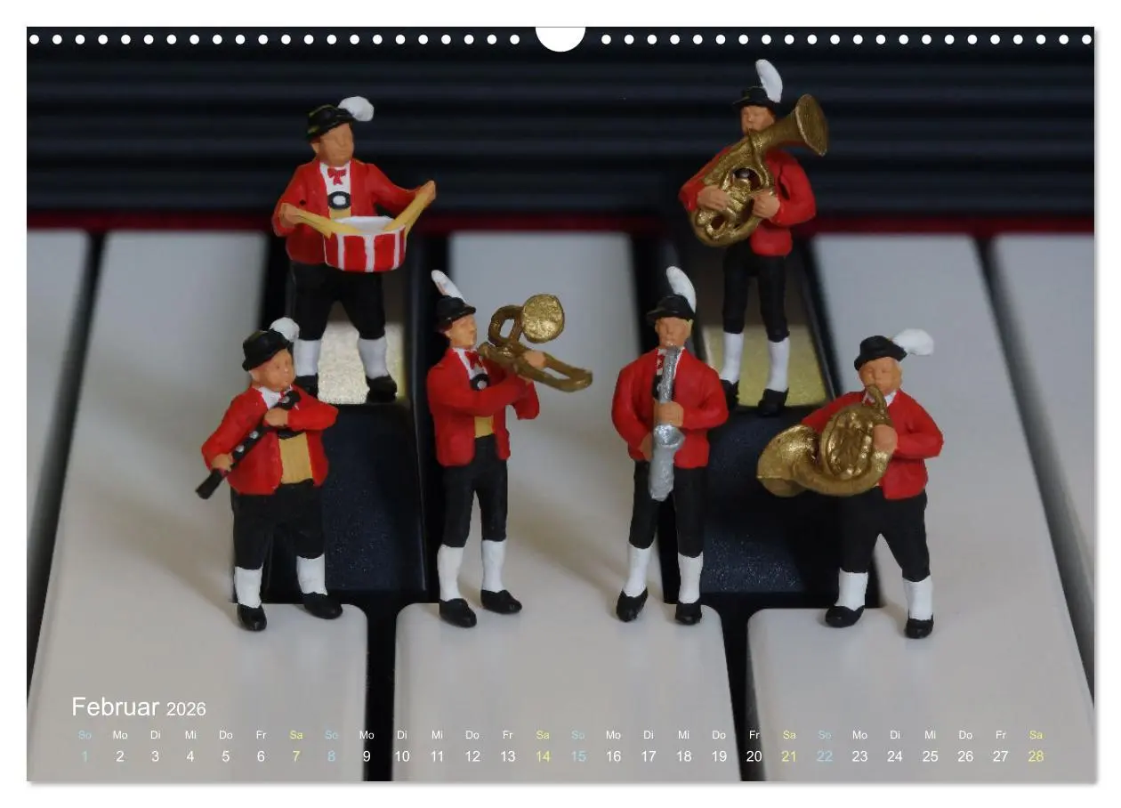 Bild: 9783457321140 | Das geheime Leben von Miniatur-Figuren (Wandkalender 2026 DIN A3...
