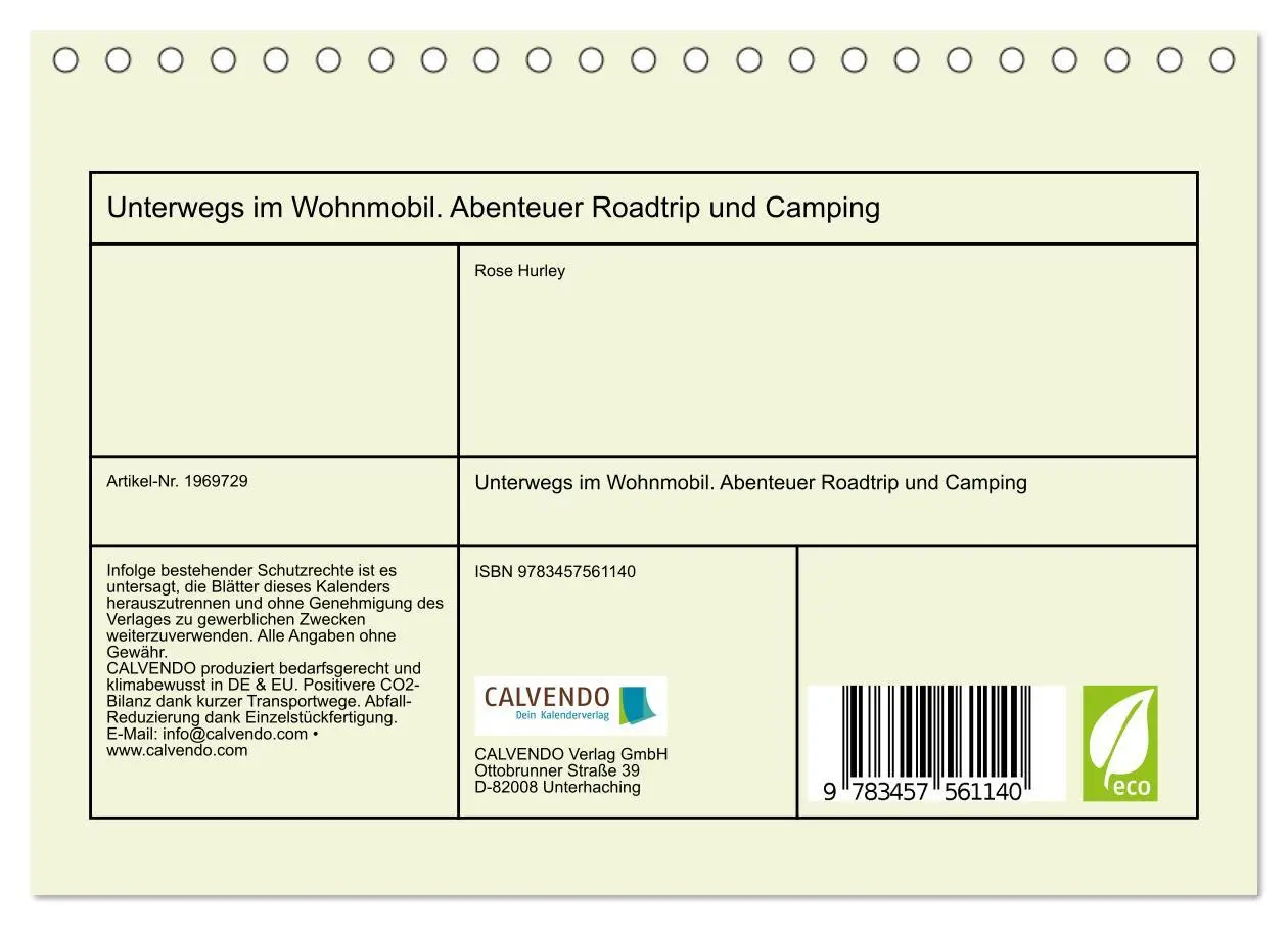 Bild: 9783457561140 | Unterwegs im Wohnmobil. Abenteuer Roadtrip und Camping...