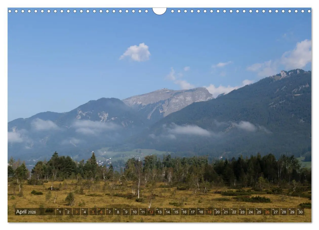 Bild: 9783457871140 | Rund um den Wolfgangsee (Wandkalender 2026 DIN A3 quer), CALVENDO...
