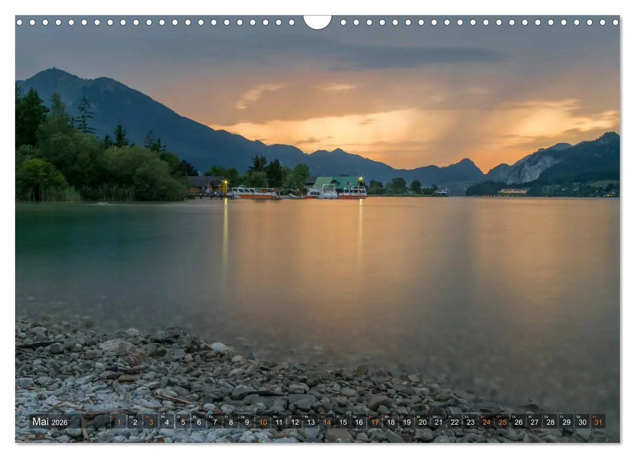 Bild: 9783457871140 | Rund um den Wolfgangsee (Wandkalender 2026 DIN A3 quer), CALVENDO...