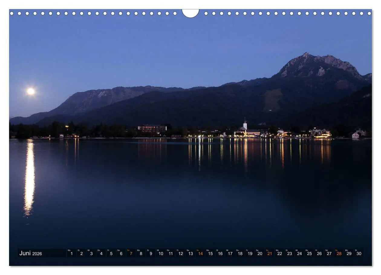 Bild: 9783457871140 | Rund um den Wolfgangsee (Wandkalender 2026 DIN A3 quer), CALVENDO...