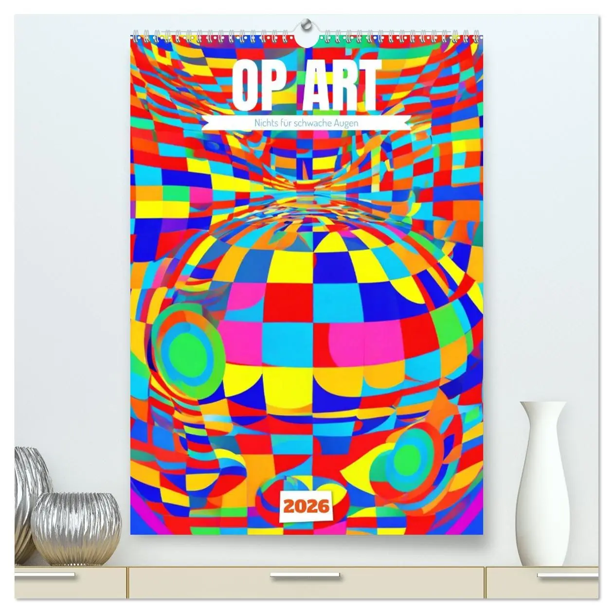 Cover: 9783516271140 | OP Art Nichts für schwache Augen (hochwertiger Premium Wandkalender...