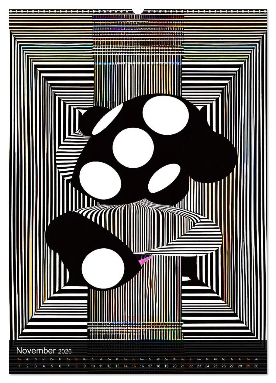 Bild: 9783516271140 | OP Art Nichts für schwache Augen (hochwertiger Premium Wandkalender...