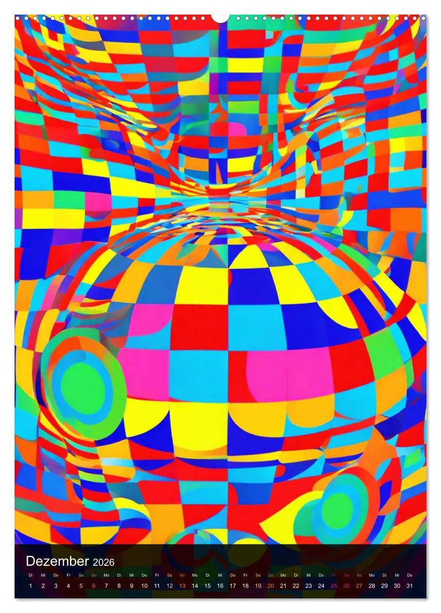 Bild: 9783516271140 | OP Art Nichts für schwache Augen (hochwertiger Premium Wandkalender...
