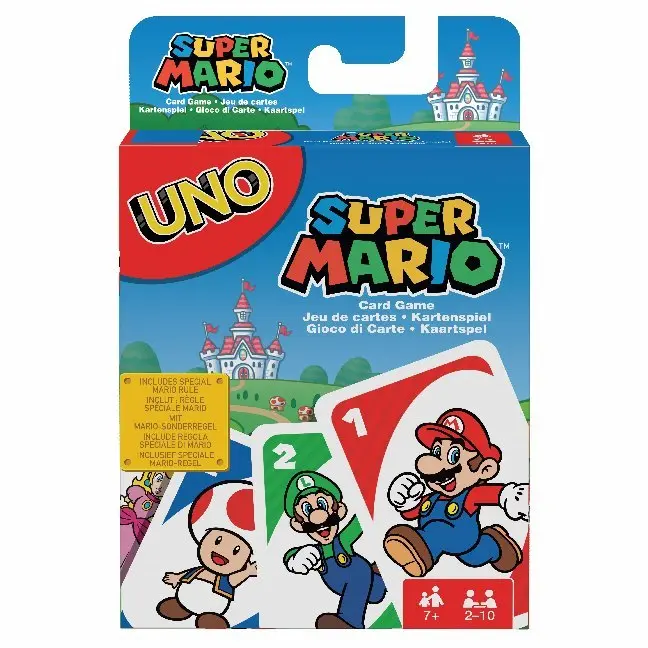 Bild: 887961331240 | UNO Super Mario | Spiel | Keine Batterien erforderlich | Brettspiel