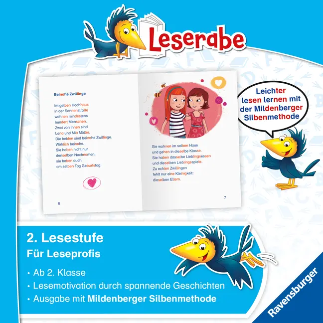 Bild: 9783473461240 | Leserabe mit Mildenberger Silbenmethode - Verknallt in Max | Mai