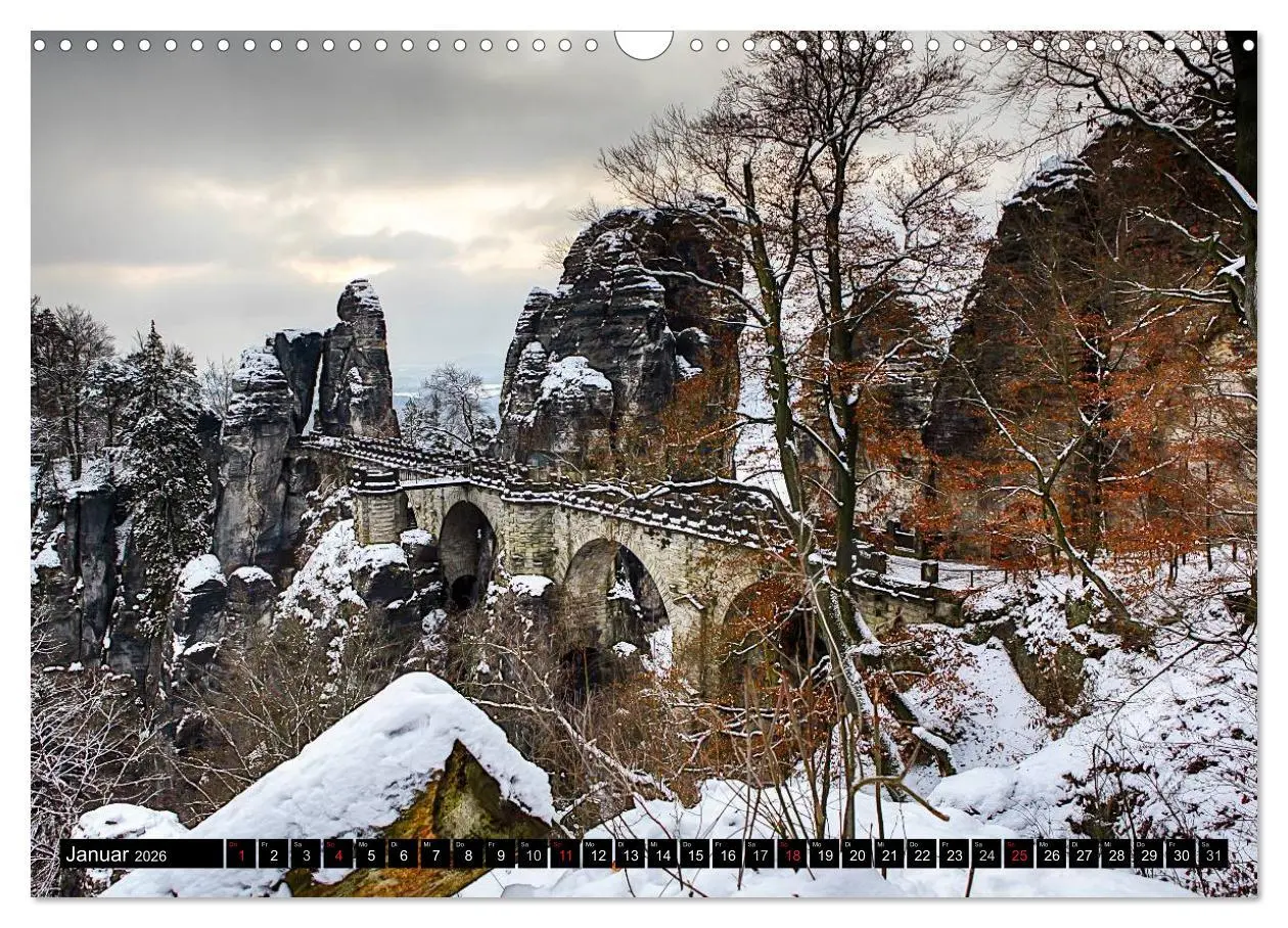 Bild: 9783516021240 | Bilder aus dem Nationalpark Sächsische Schweiz (Wandkalender 2026...