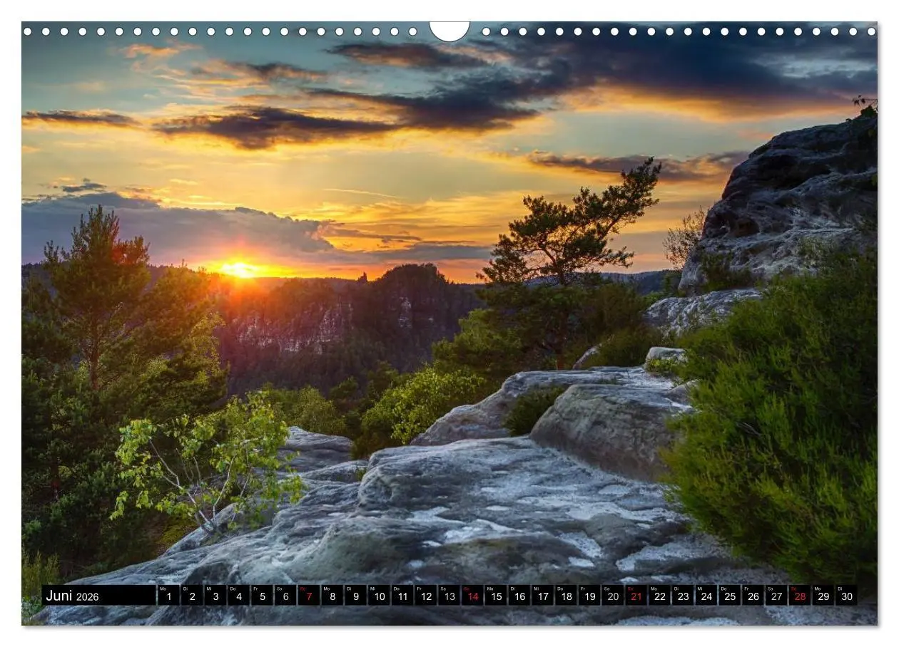 Bild: 9783516021240 | Bilder aus dem Nationalpark Sächsische Schweiz (Wandkalender 2026...