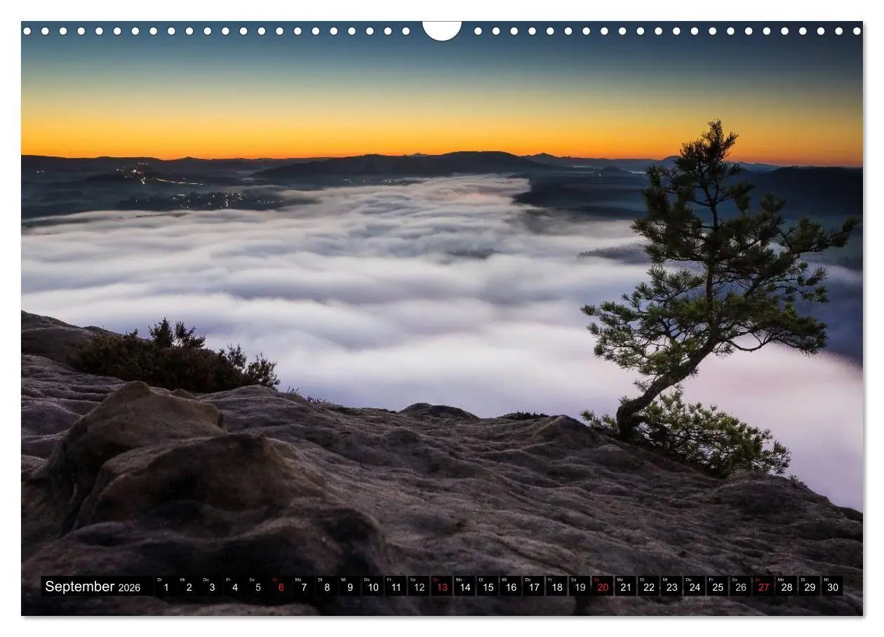 Bild: 9783516021240 | Bilder aus dem Nationalpark Sächsische Schweiz (Wandkalender 2026...
