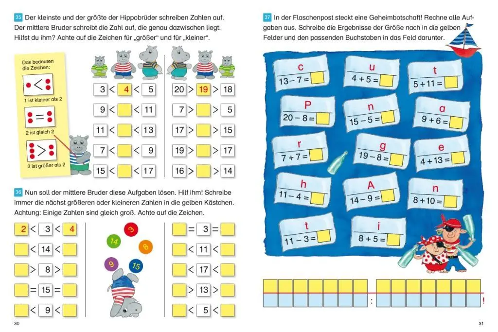 Bild: 9783940811240 | Fragenbär - Richtig rechnen 1. Klasse | Vera Lohmann | Broschüre