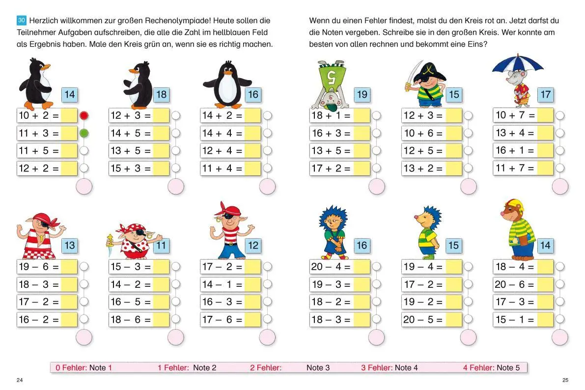 Bild: 9783940811240 | Fragenbär - Richtig rechnen 1. Klasse | Vera Lohmann | Broschüre