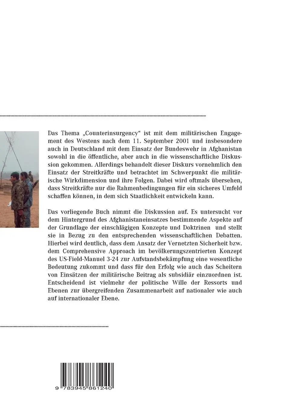 Rückseite: 9783945861240 | Counterinsurgency | Dirk Freudenberg | Taschenbuch | 144 S. | Deutsch