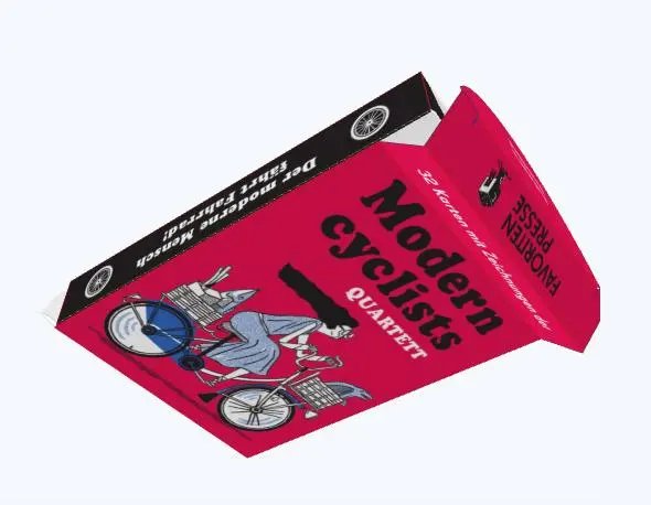 Cover: 9783968491240 | Modern Cyclists - Das Quartett | Das Spiel für Fahrrad-Enthusiasten