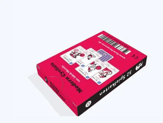 Rückseite: 9783968491240 | Modern Cyclists - Das Quartett | Das Spiel für Fahrrad-Enthusiasten