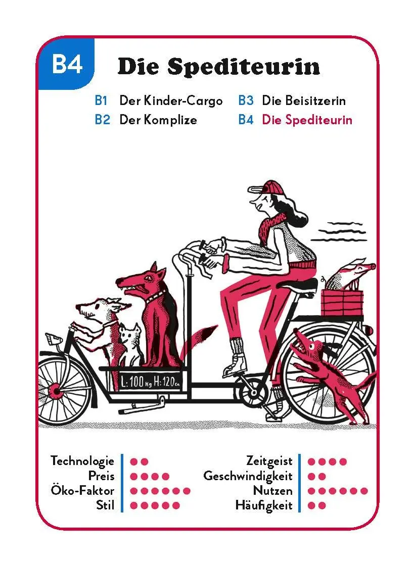 Bild: 9783968491240 | Modern Cyclists - Das Quartett | Das Spiel für Fahrrad-Enthusiasten