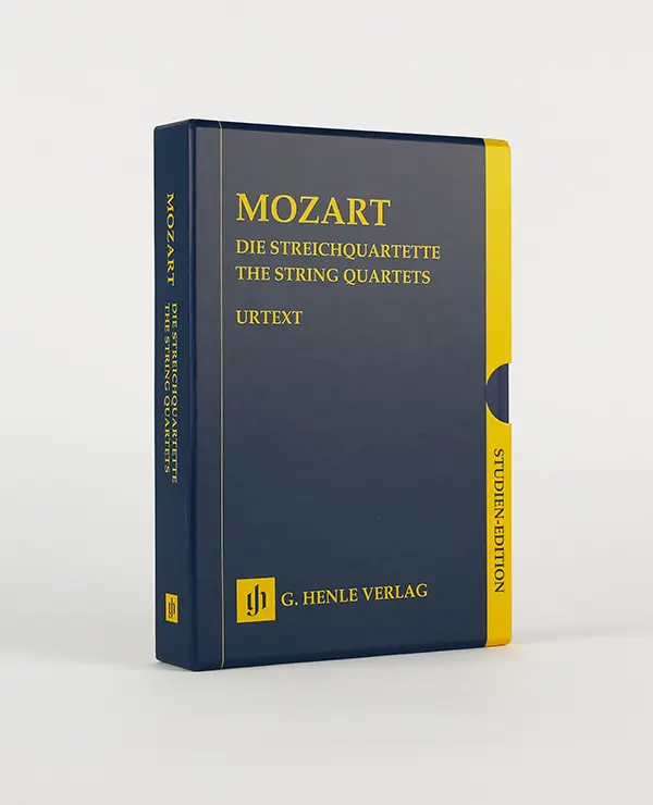 Cover: 9790201871240 | Wolfgang Amadeus Mozart - Die Streichquartette - 4 Bände im Schuber