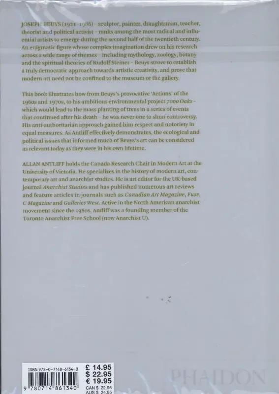 Rückseite: 9780714861340 | Joseph Beuys | Phaidon Focus | Allan Antliff | Buch | 144 S. | 2014