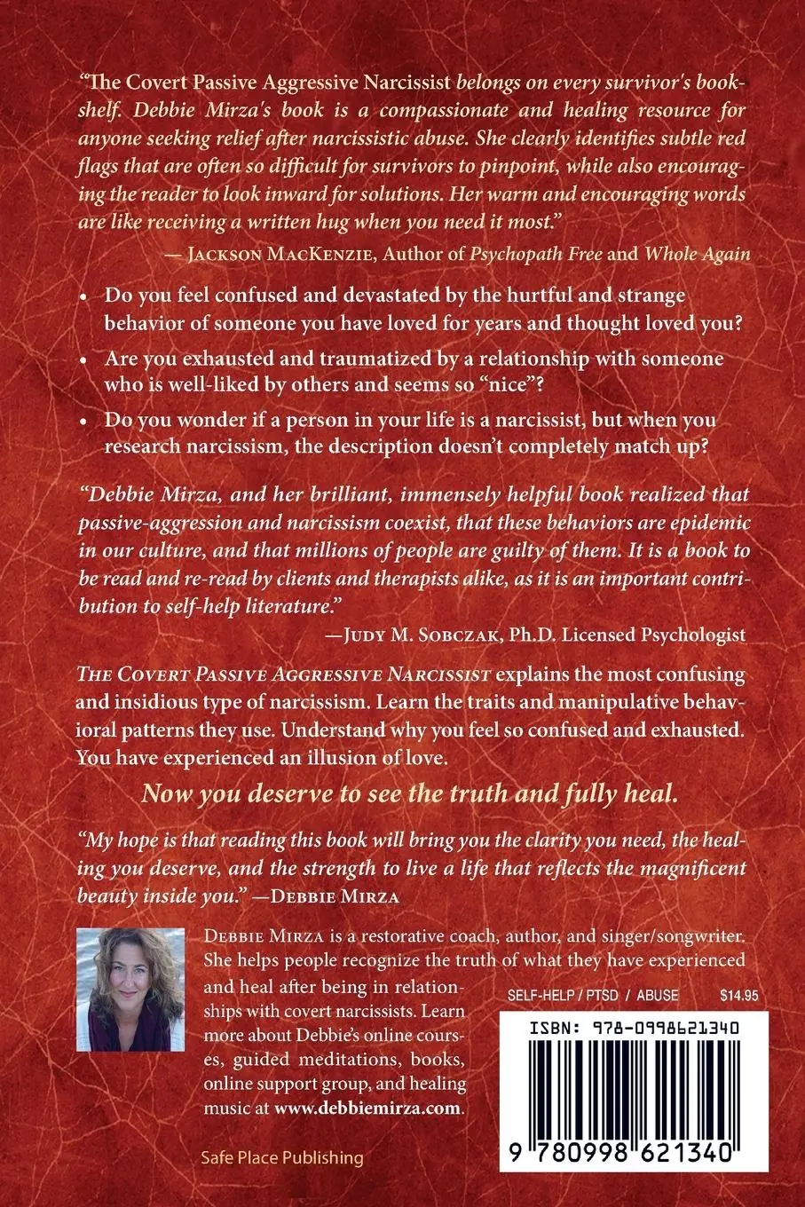 Rückseite: 9780998621340 | The Covert Passive-Aggressive Narcissist | Debbie Mirza | Taschenbuch