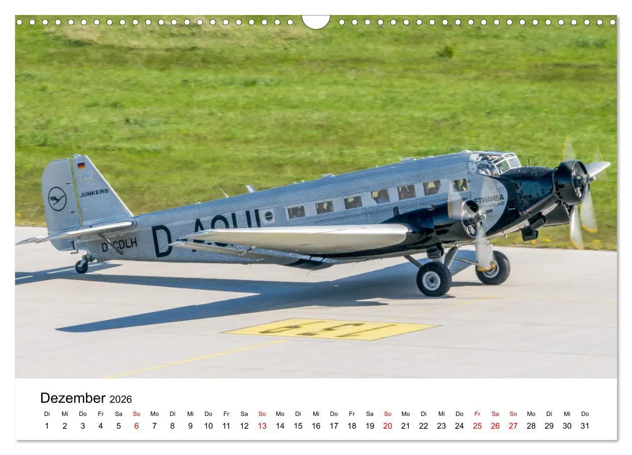 Bild: 9783457611340 | Klassiker der Lüfte (Wandkalender 2026 DIN A3 quer), CALVENDO...