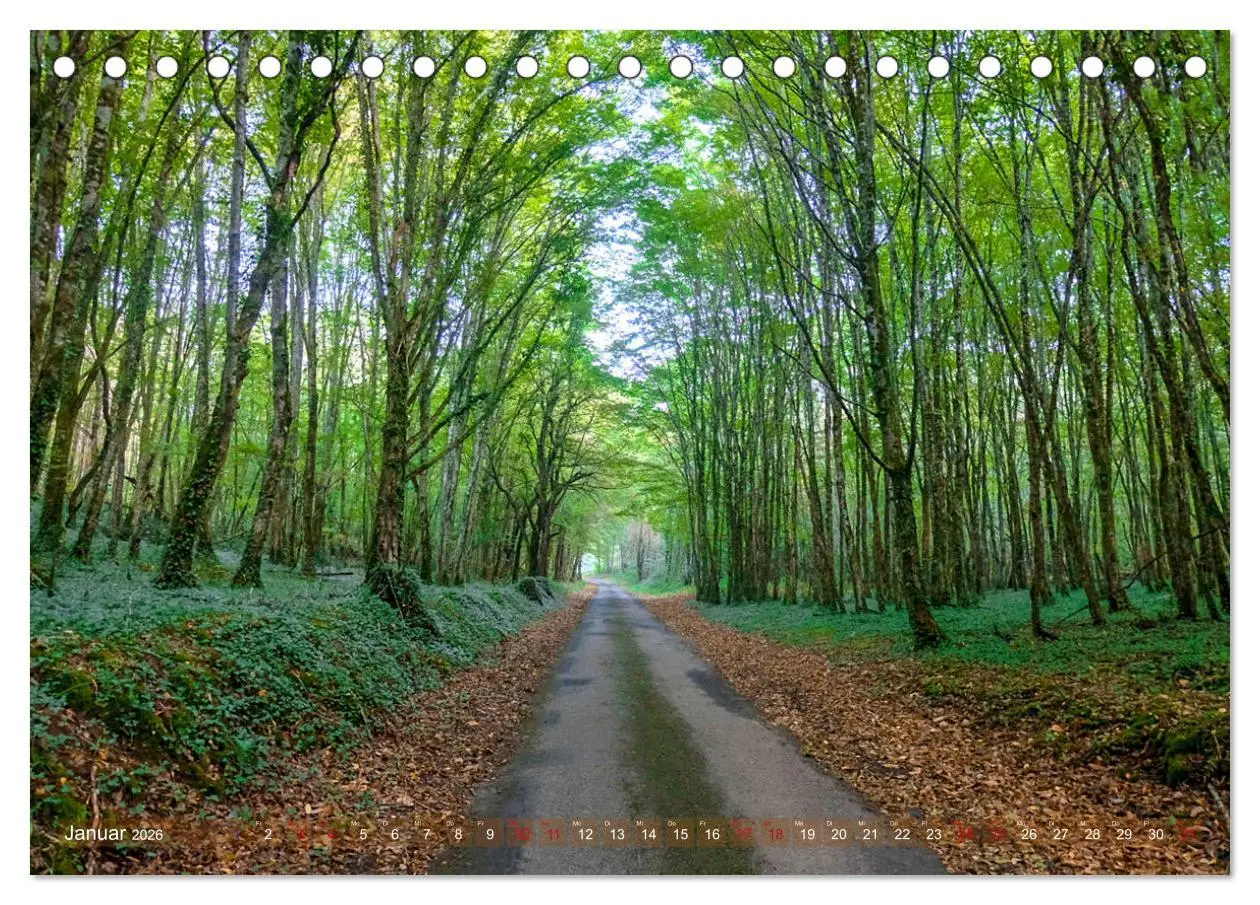 Bild: 9783457781340 | Dordogne Mon Amour (Tischkalender 2026 DIN A5 quer), CALVENDO...
