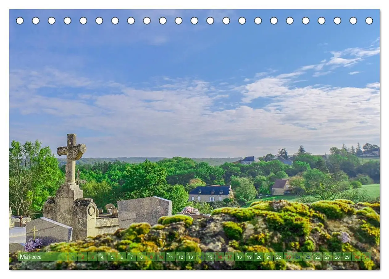 Bild: 9783457781340 | Dordogne Mon Amour (Tischkalender 2026 DIN A5 quer), CALVENDO...
