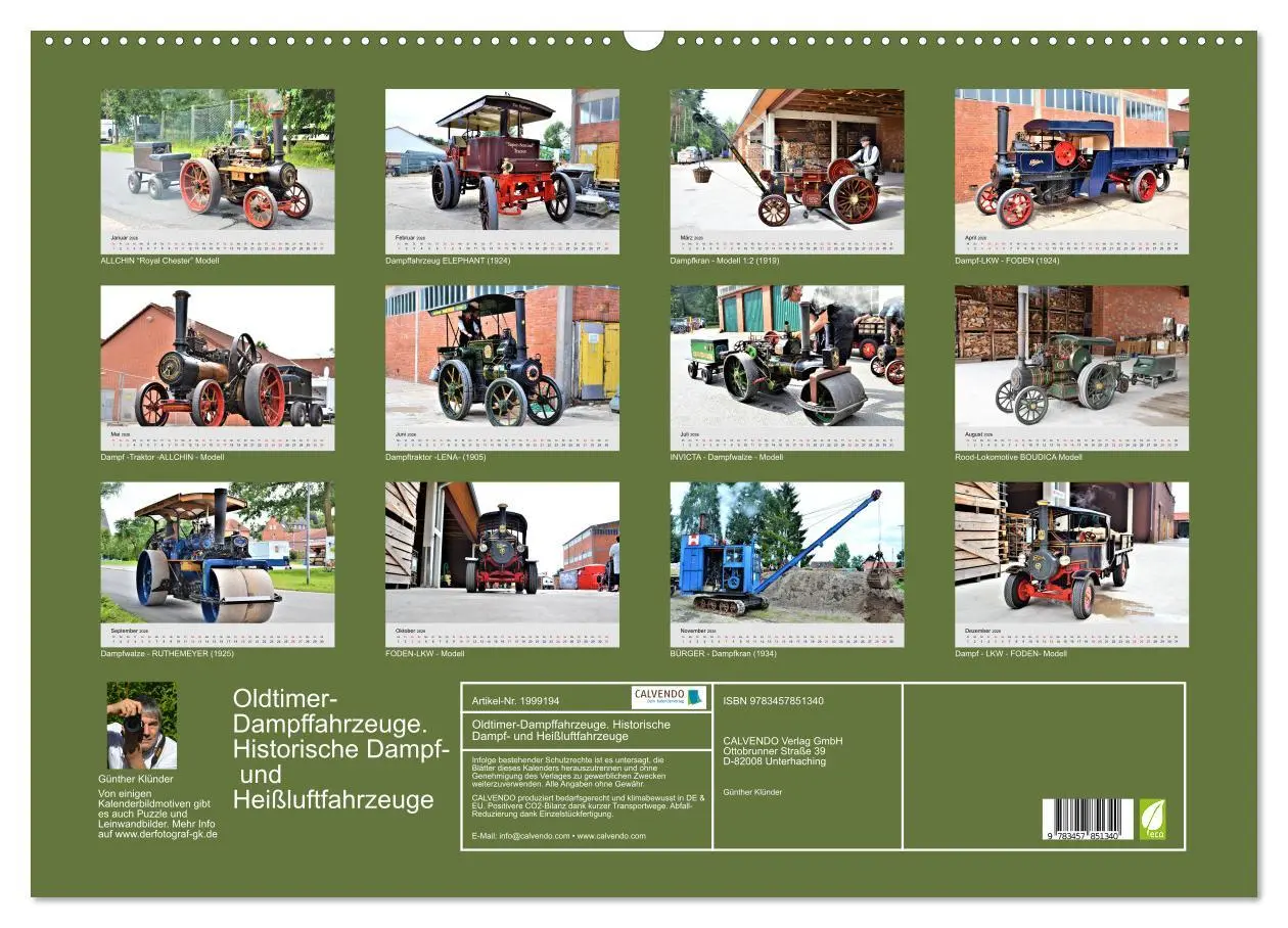 Bild: 9783457851340 | Oldtimer-Dampffahrzeuge. Historische Dampf- und Heißluftfahrzeuge...