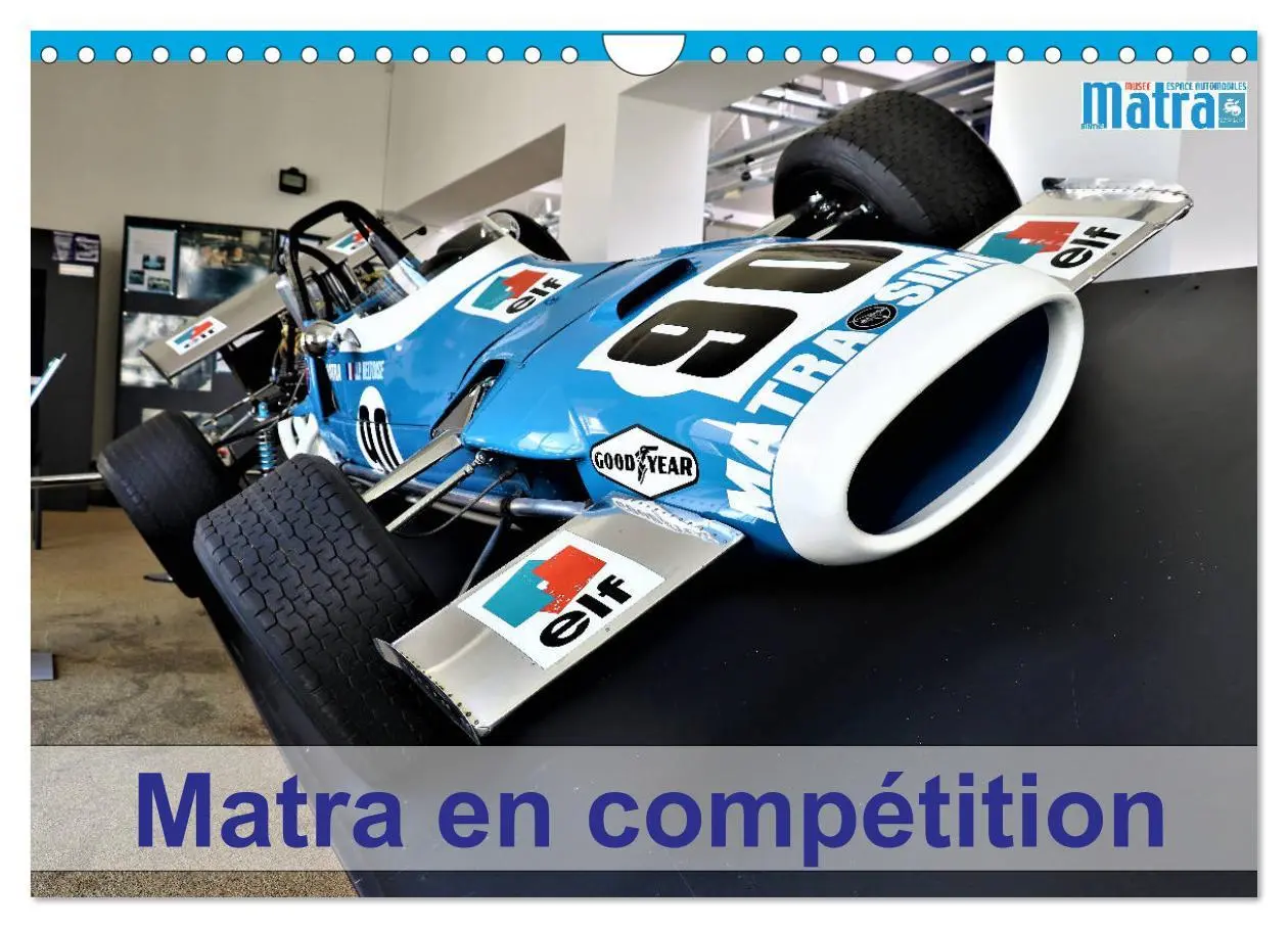 Cover: 9783516561340 | Matra en compétition (Calendrier mural 2026 DIN A4 vertical),...
