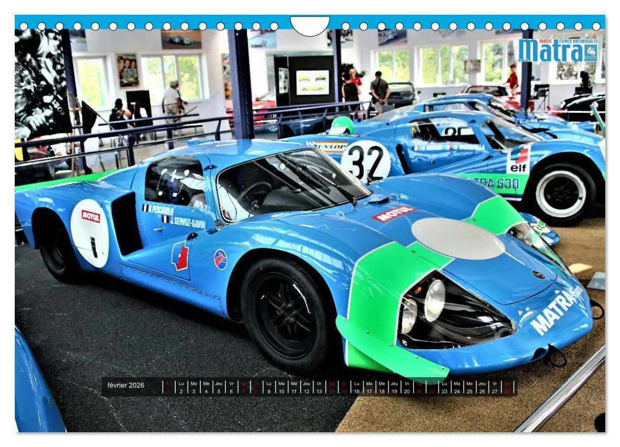 Bild: 9783516561340 | Matra en compétition (Calendrier mural 2026 DIN A4 vertical),...